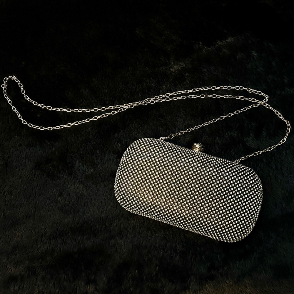 Black Sparkle Clutch